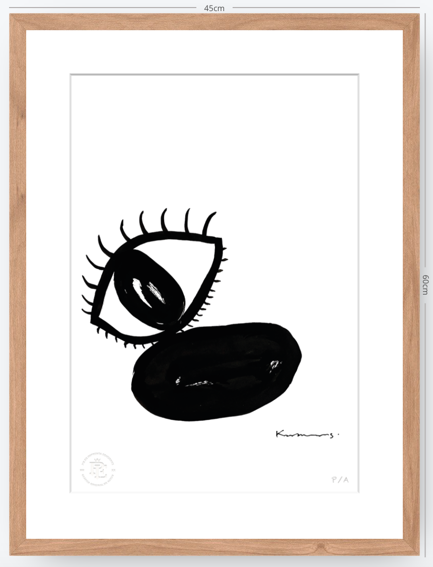 + Ojo - Piedras - 33 x 48 cm