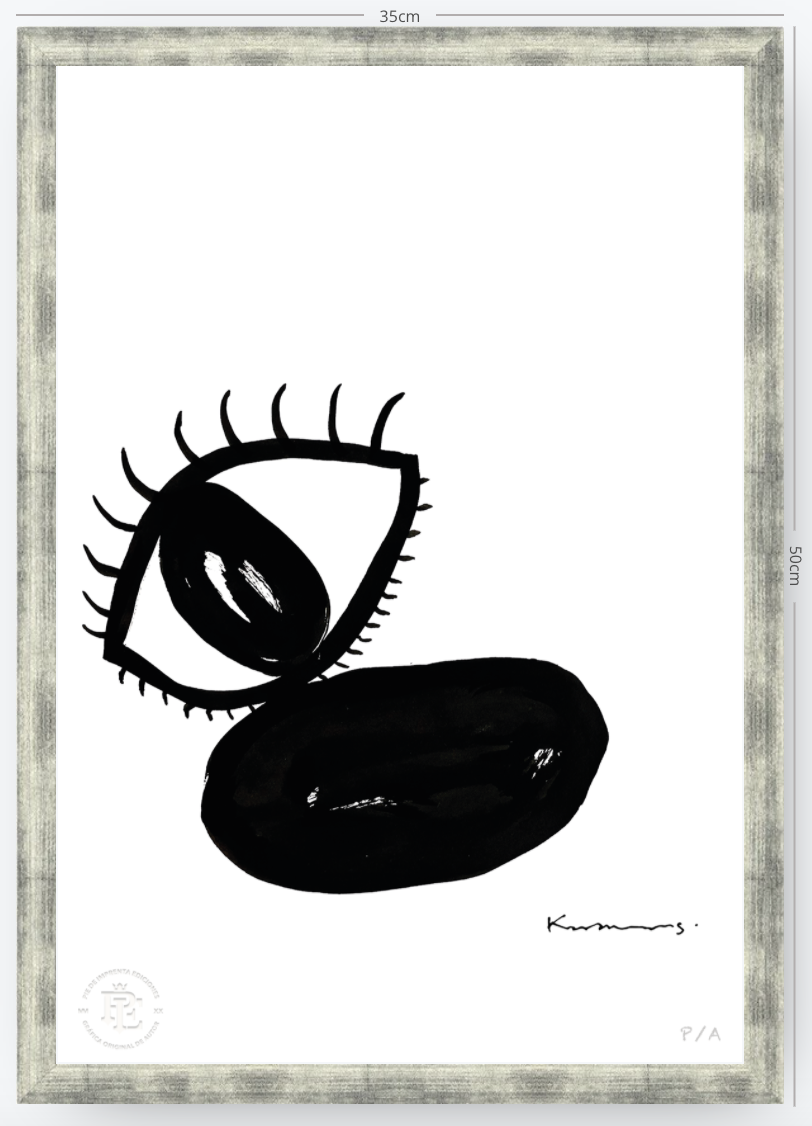 + Ojo - Piedras - 33 x 48 cm