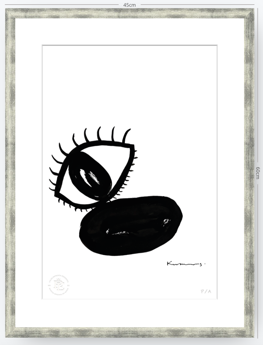 + Ojo - Piedras - 33 x 48 cm