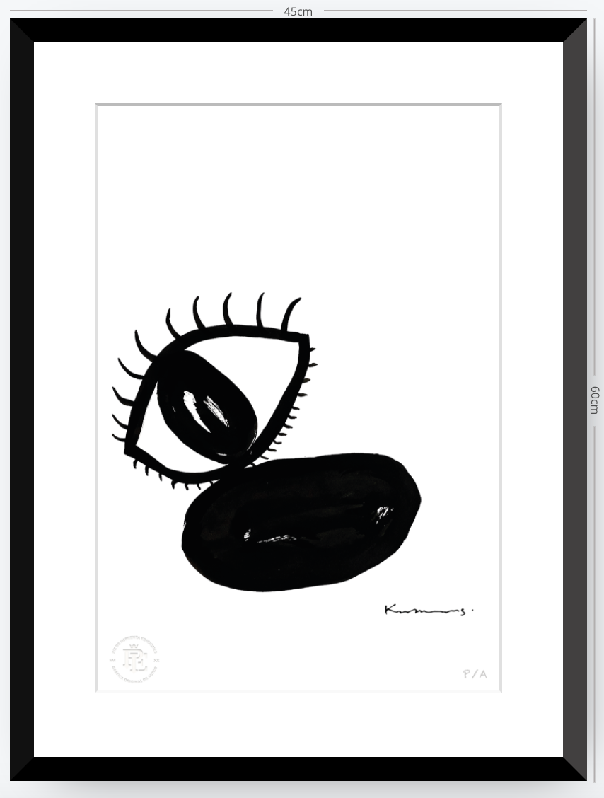 + Ojo - Piedras - 33 x 48 cm