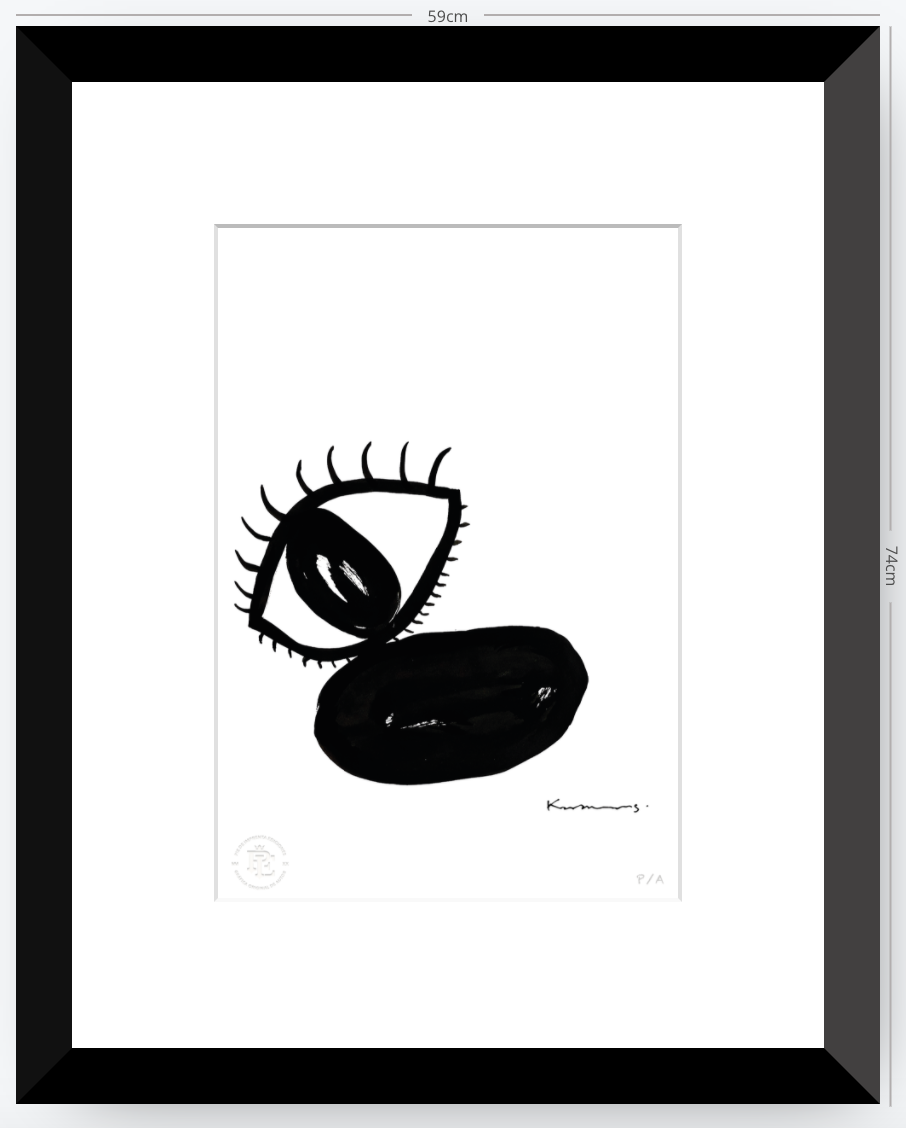 + Ojo - Piedras - 33 x 48 cm