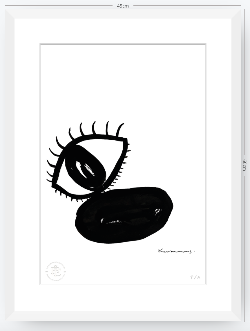 + Ojo - Piedras - 33 x 48 cm