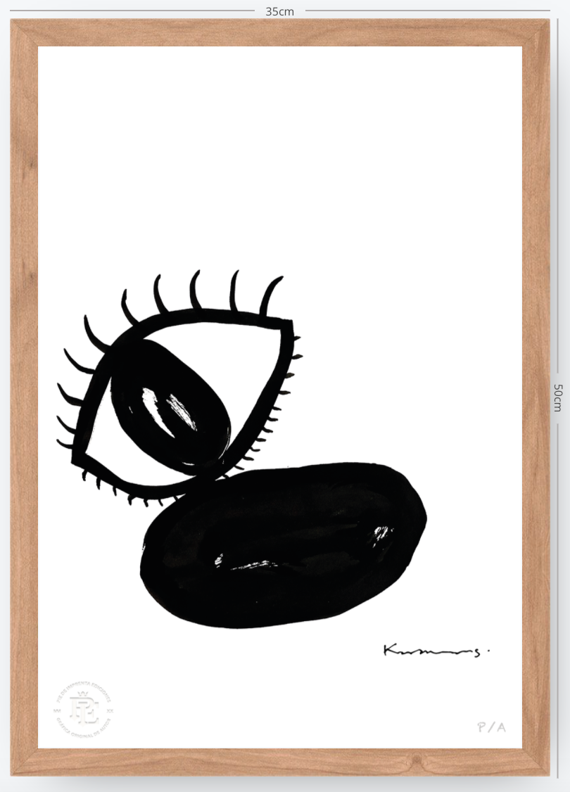 + Ojo - Piedras - 33 x 48 cm