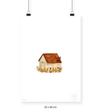Casa Beige - 33 x 48 cm
