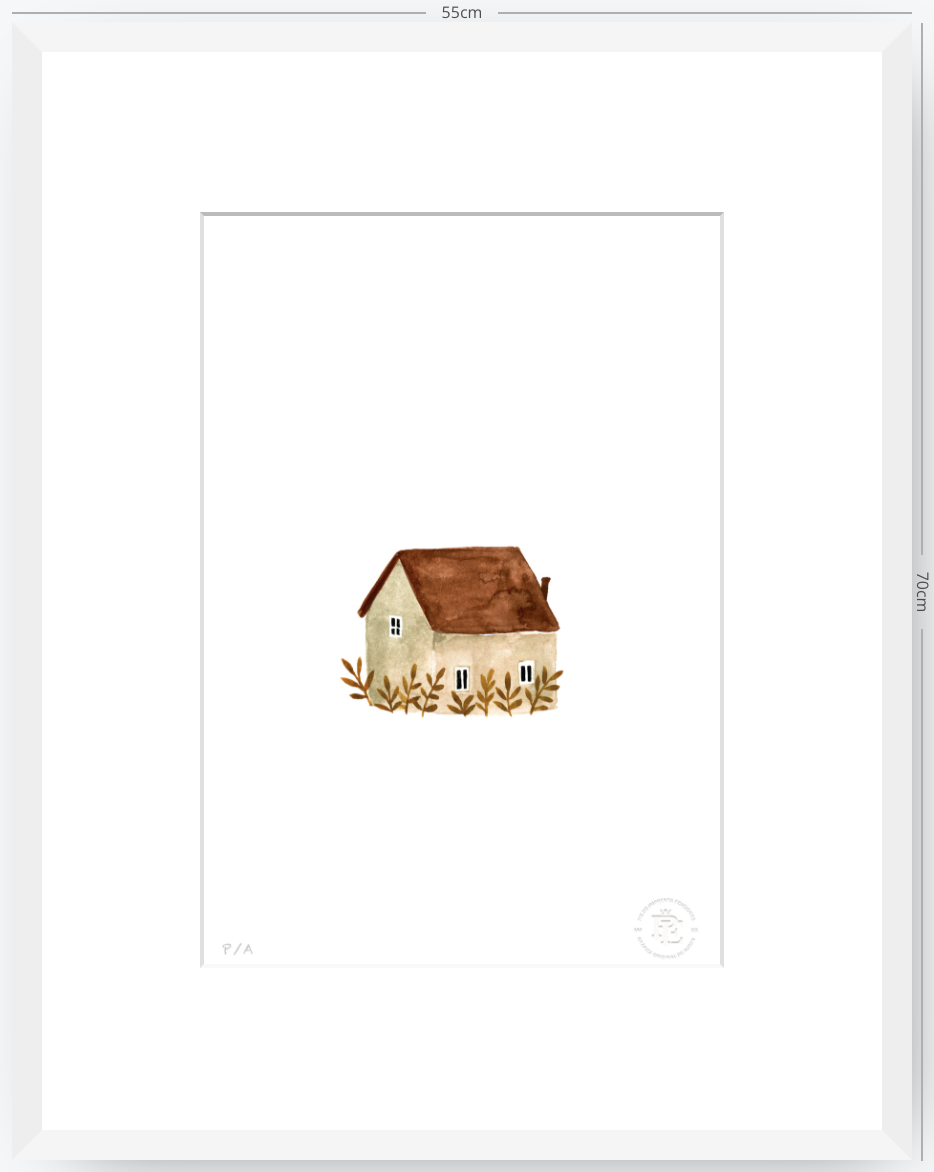 Casa Beige - 33 x 48 cm