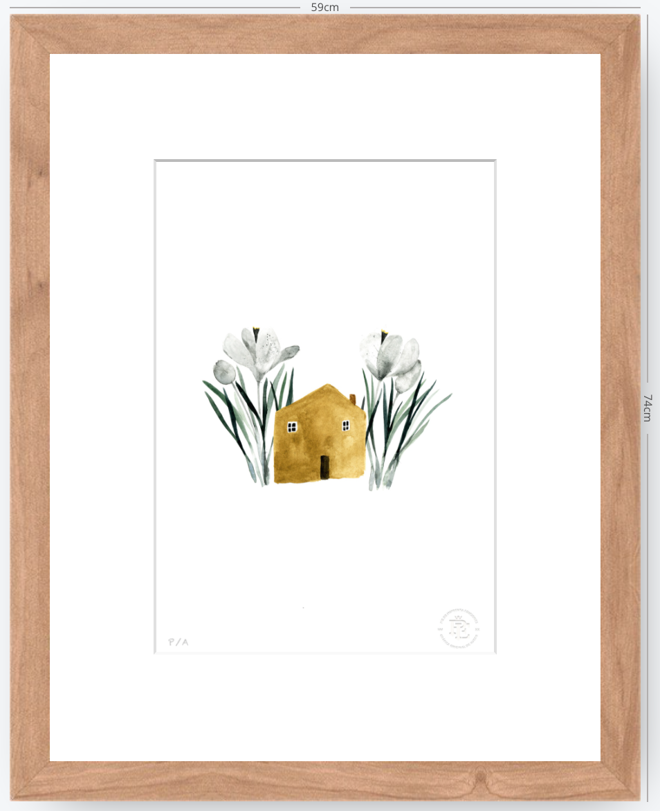 Ocre - 33 x 48 cm