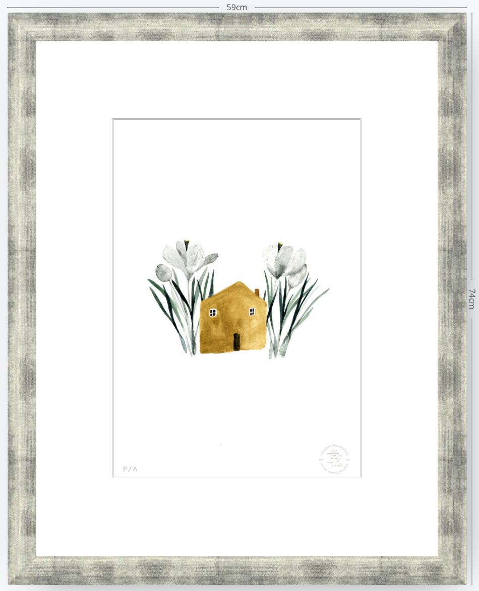 Ocre - 33 x 48 cm