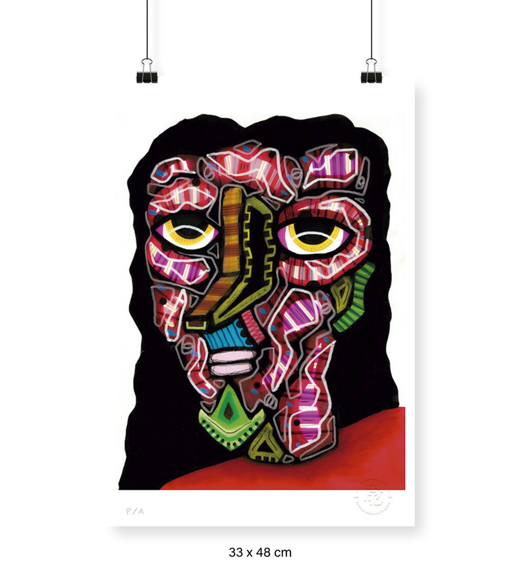 La Hija de la Manigua - 33 x 48 cm