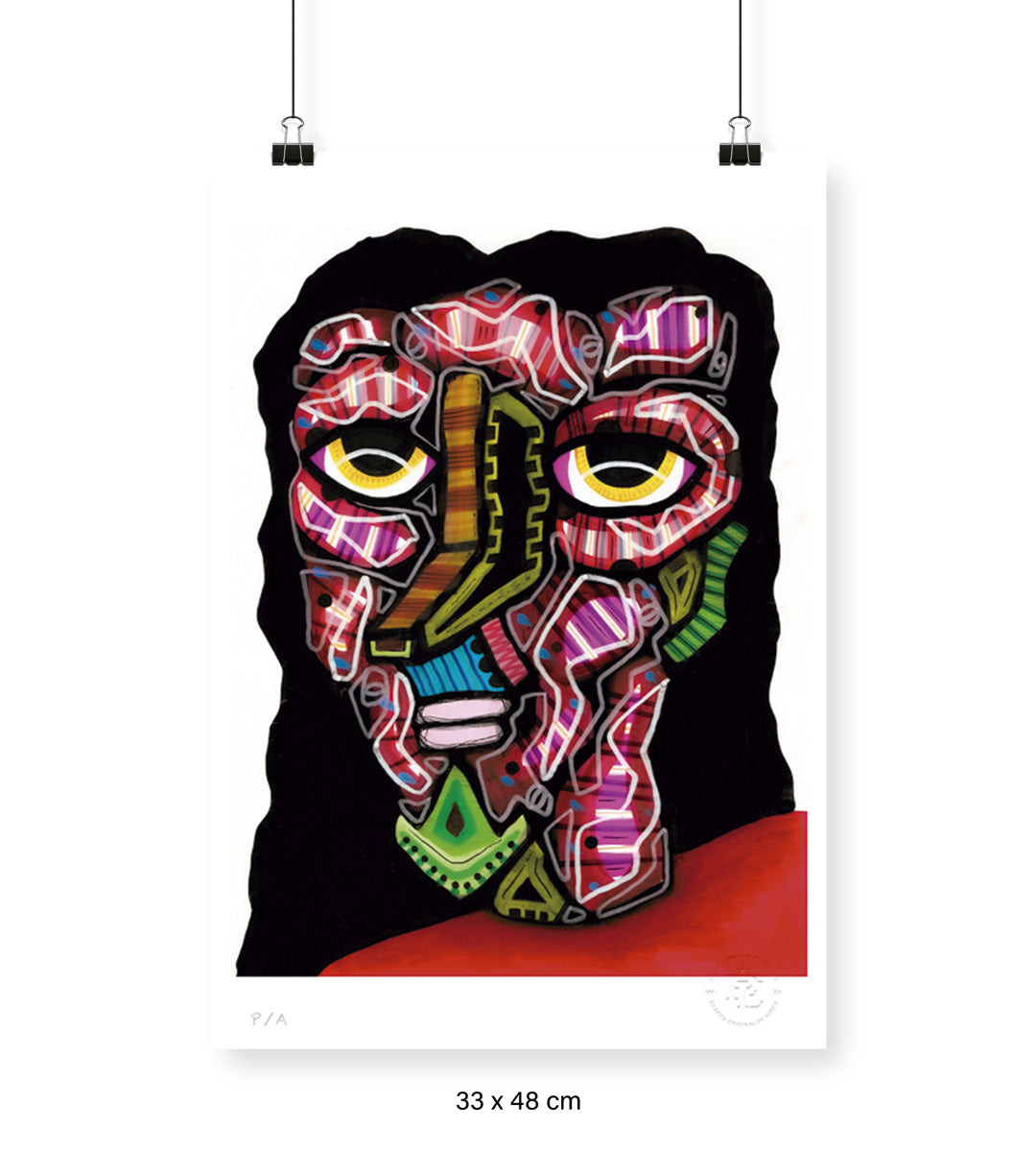 La Hija de la Manigua - 33 x 48 cm