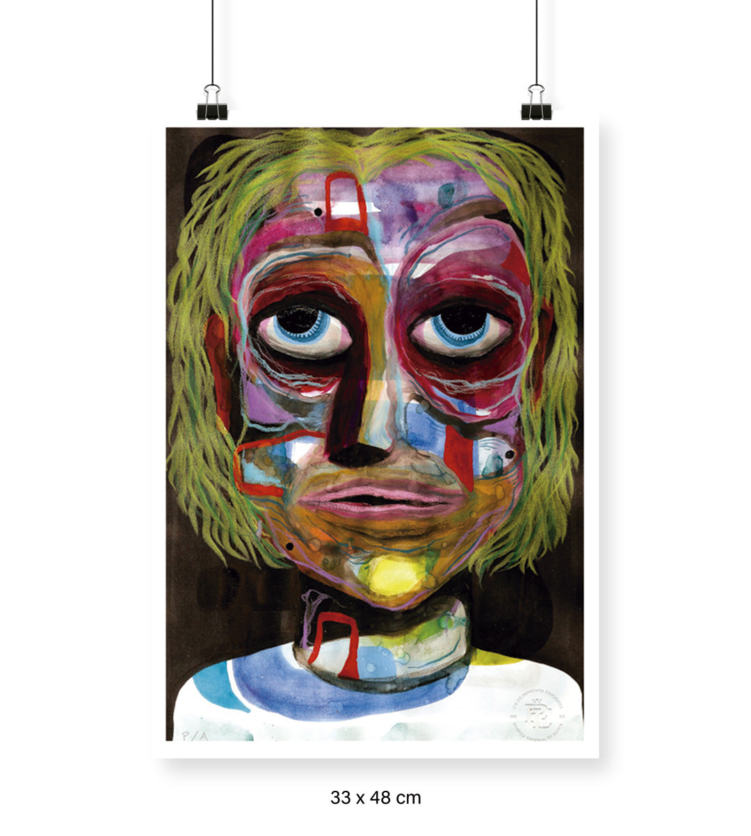 El Hombre Fuera del Tiempo - 33 x 48 cm