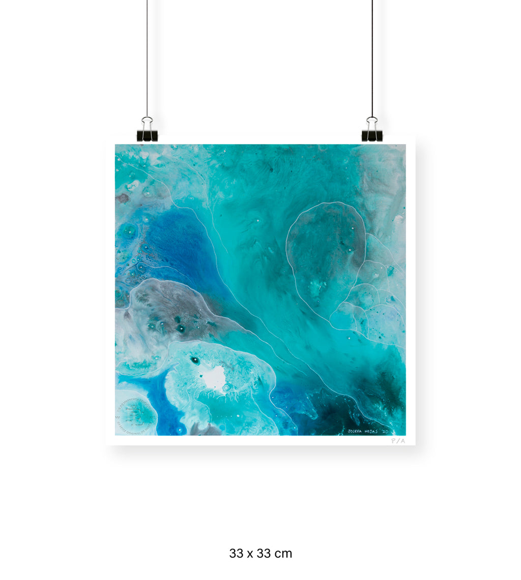 Hielo - 33 x 33 cm