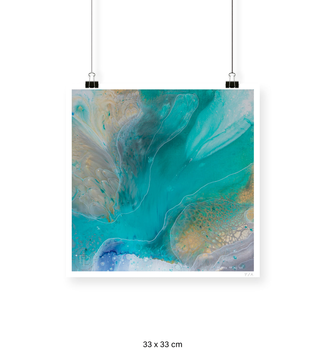 Aguas Calientes - 33 x 33 cm