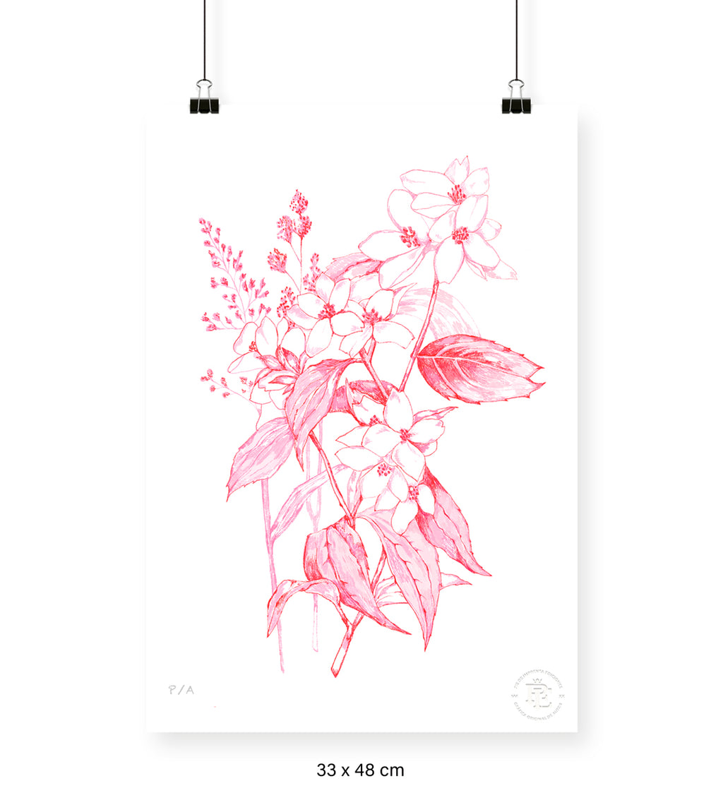Florecer Agradecer I - 33 x 48 cm