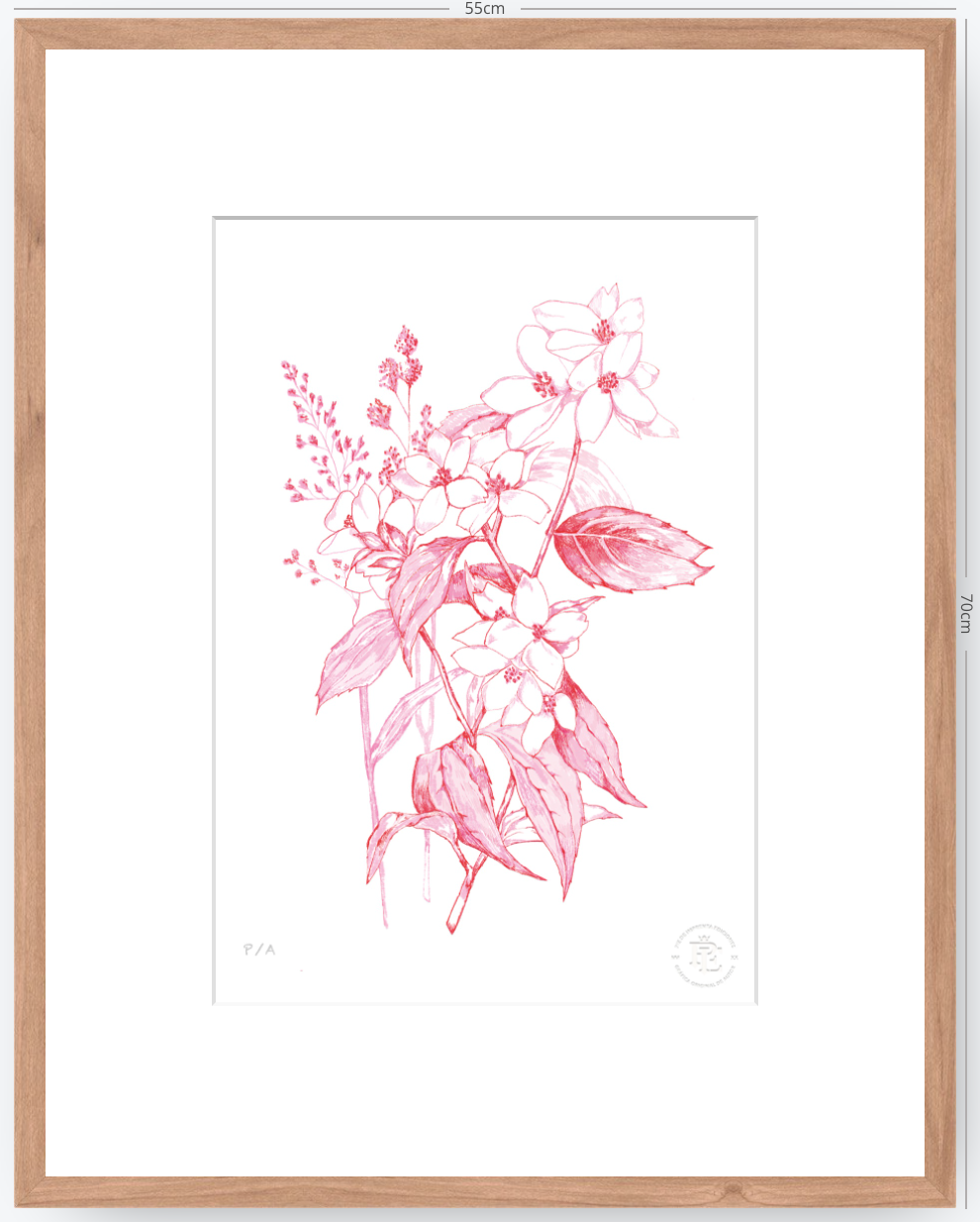 Florecer Agradecer I - 33 x 48 cm