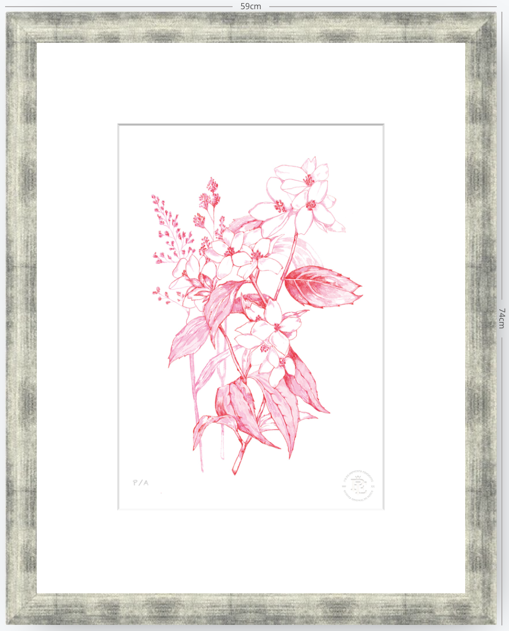 Florecer Agradecer I - 33 x 48 cm