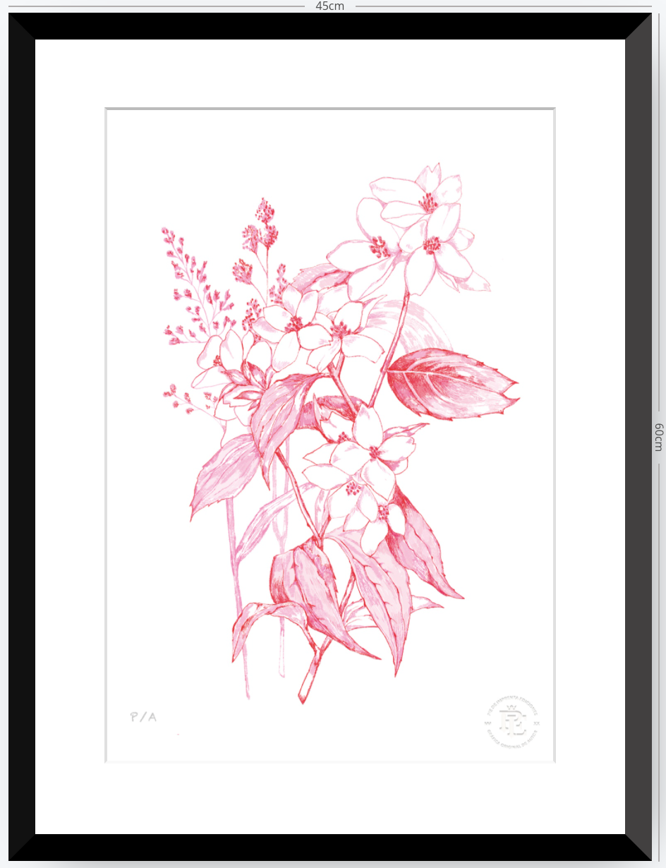 Florecer Agradecer I - 33 x 48 cm