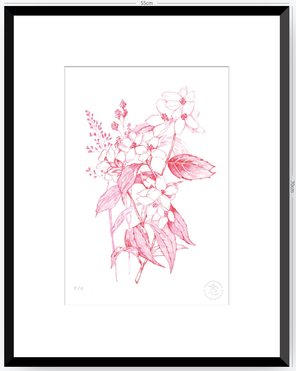 Florecer Agradecer I - 33 x 48 cm