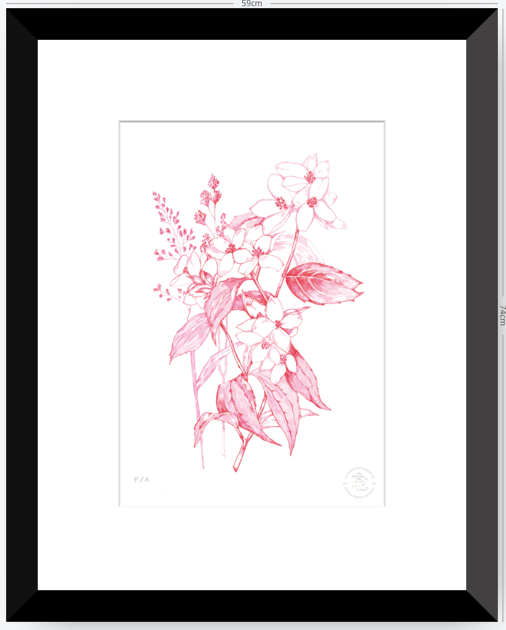 Florecer Agradecer I - 33 x 48 cm