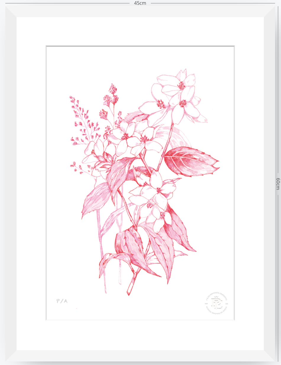 Florecer Agradecer I - 33 x 48 cm