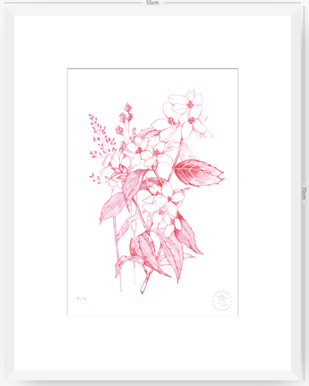 Florecer Agradecer I - 33 x 48 cm