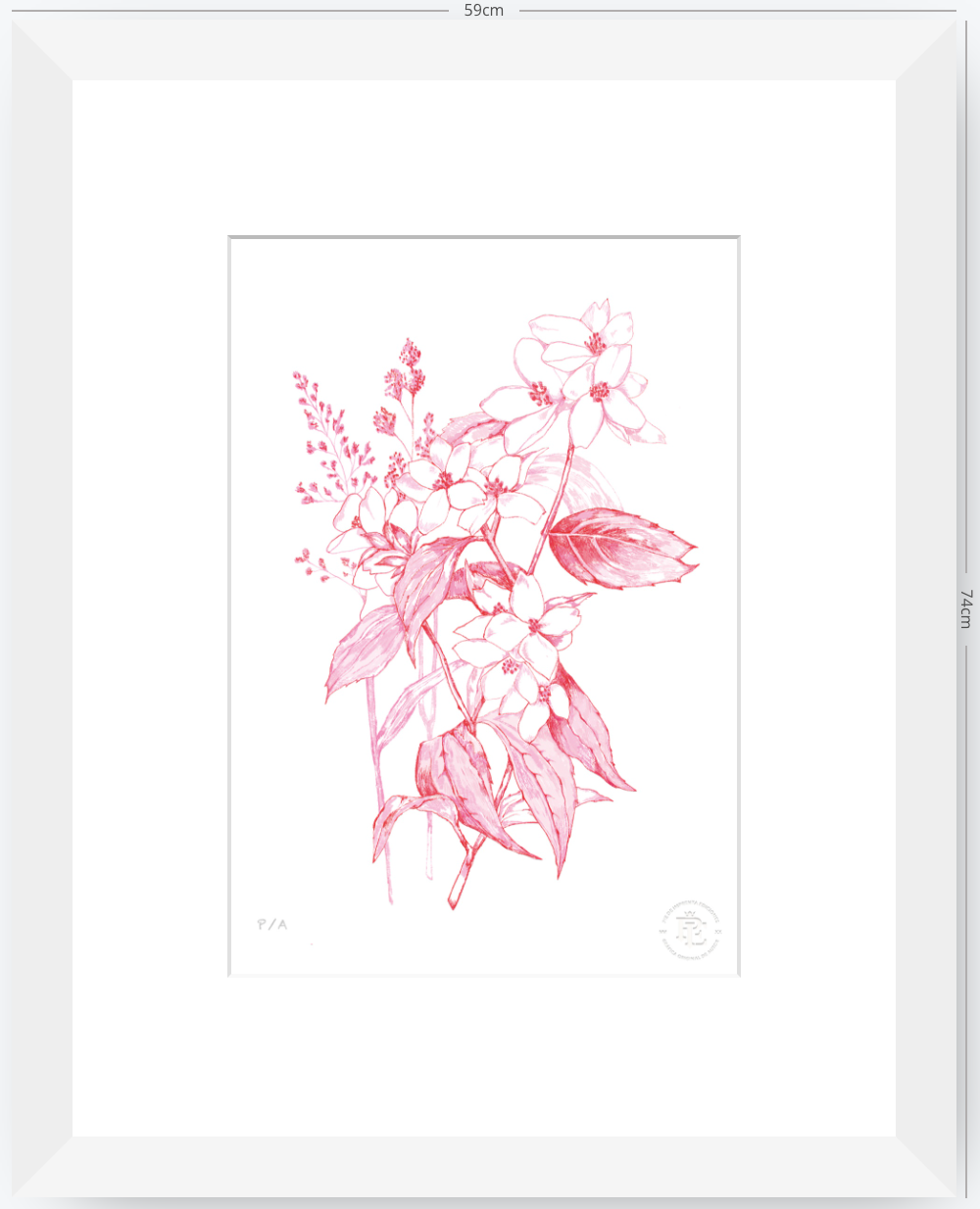 Florecer Agradecer I - 33 x 48 cm