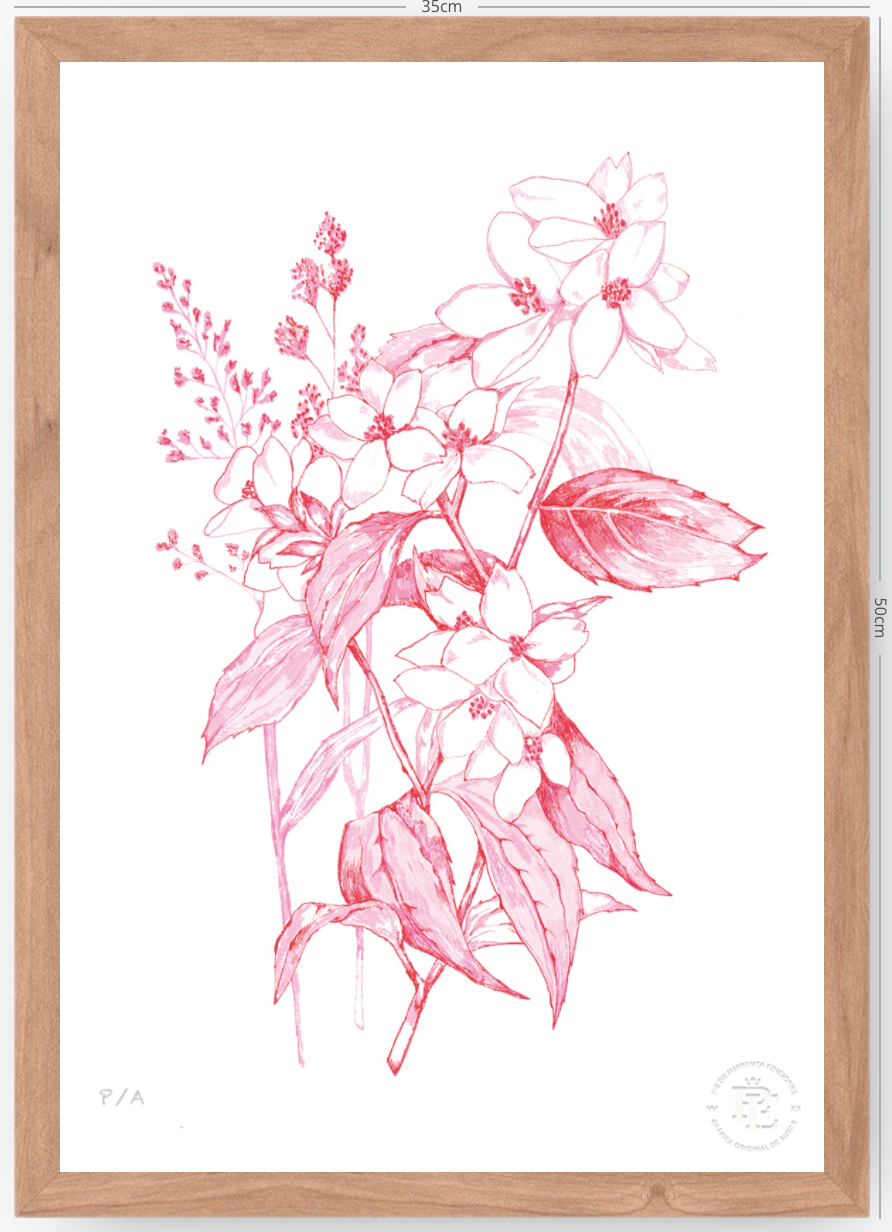 Florecer Agradecer I - 33 x 48 cm
