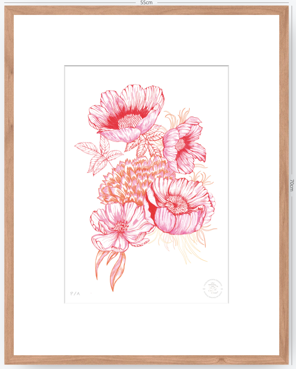 Florecer Agradecer II - 33 x 48 cm