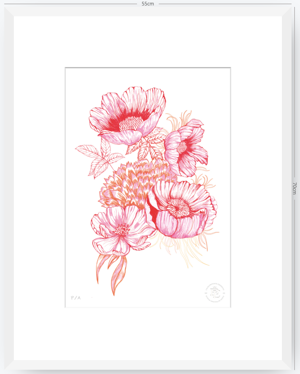 Florecer Agradecer II - 33 x 48 cm