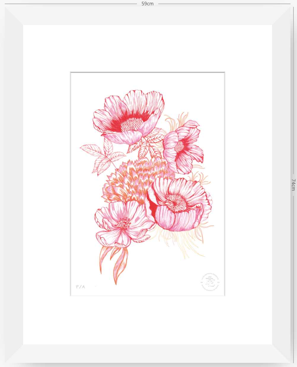 Florecer Agradecer II - 33 x 48 cm