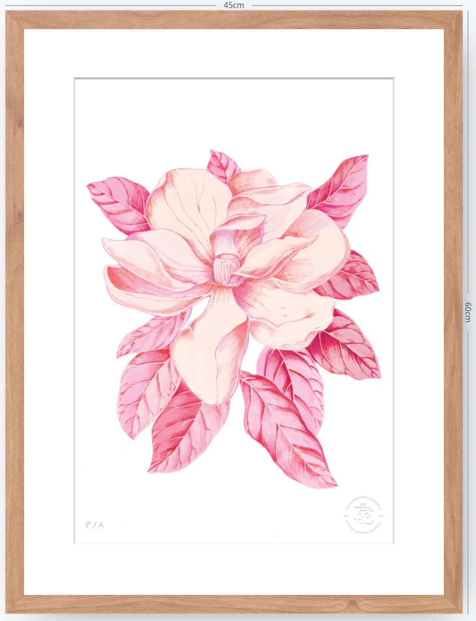 Florecer Agradecer III - 33 x 48 cm