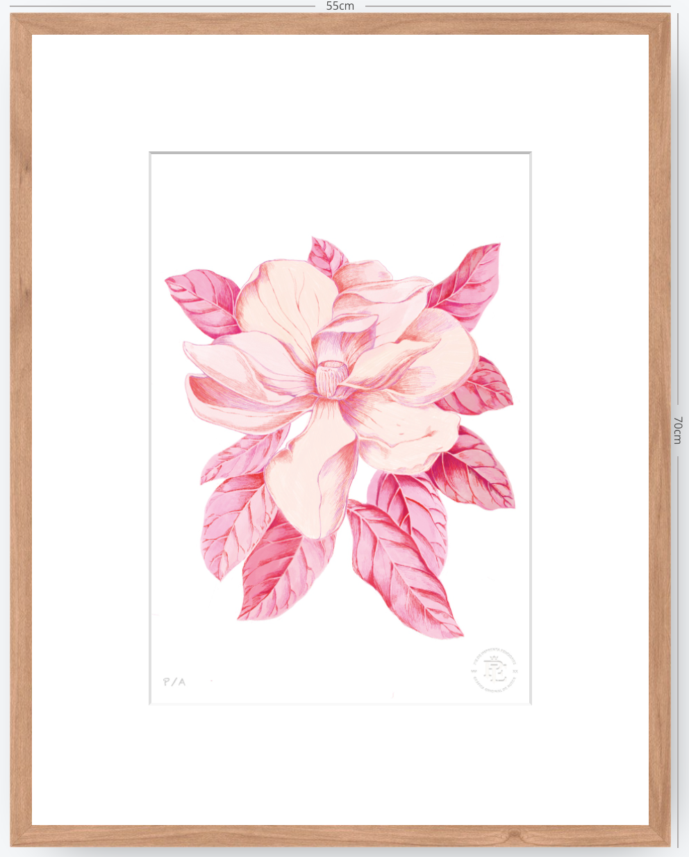 Florecer Agradecer III - 33 x 48 cm