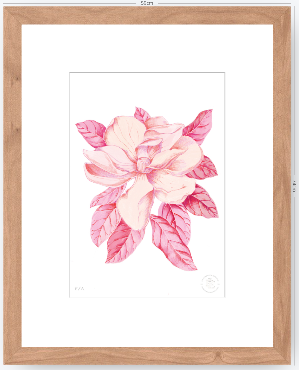Florecer Agradecer III - 33 x 48 cm