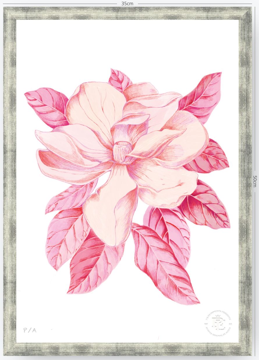 Florecer Agradecer III - 33 x 48 cm