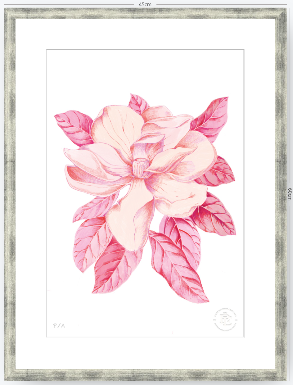 Florecer Agradecer III - 33 x 48 cm