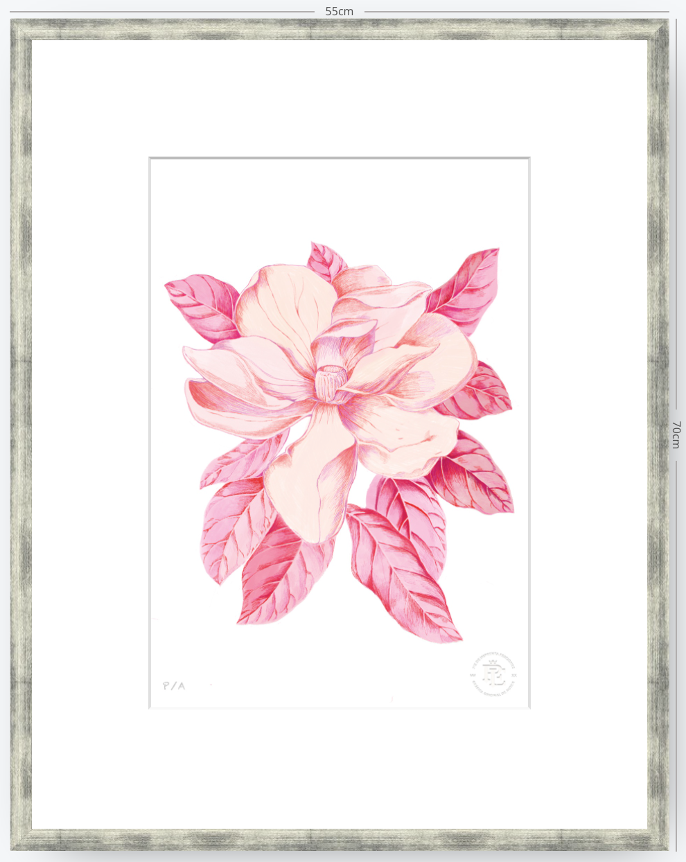 Florecer Agradecer III - 33 x 48 cm