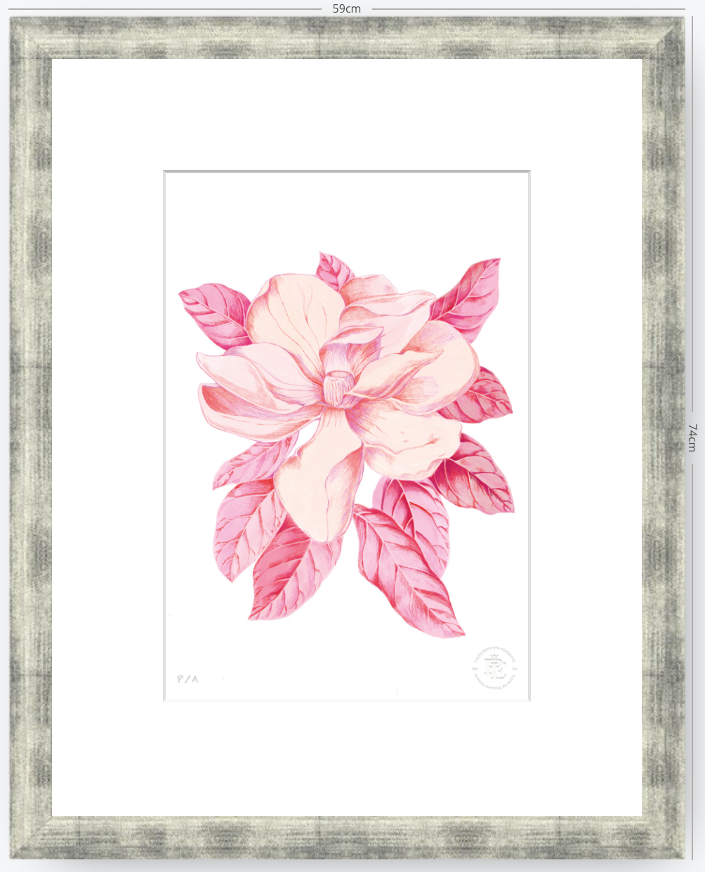 Florecer Agradecer III - 33 x 48 cm