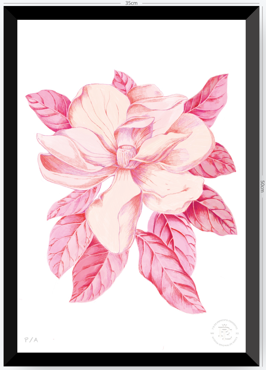 Florecer Agradecer III - 33 x 48 cm