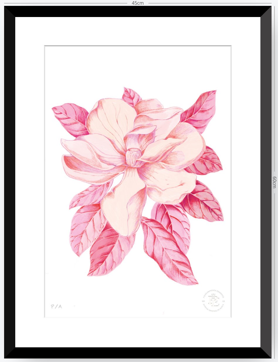 Florecer Agradecer III - 33 x 48 cm