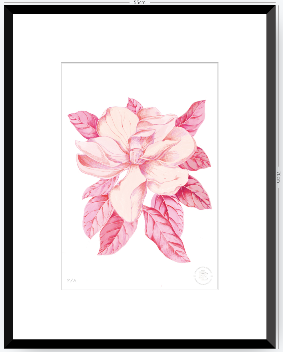 Florecer Agradecer III - 33 x 48 cm
