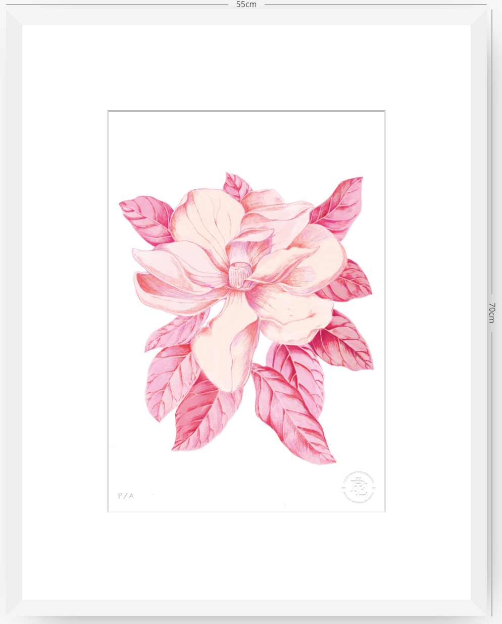 Florecer Agradecer III - 33 x 48 cm