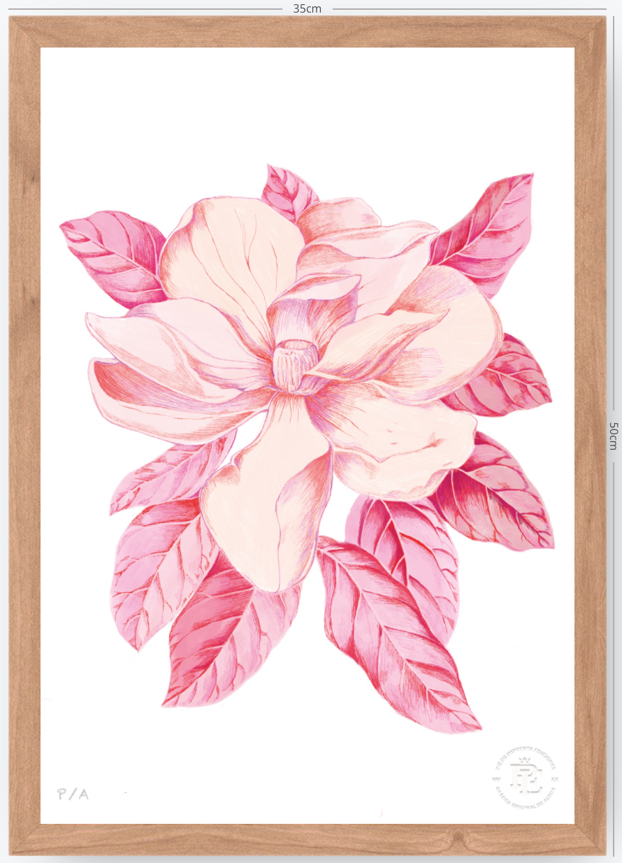 Florecer Agradecer III - 33 x 48 cm