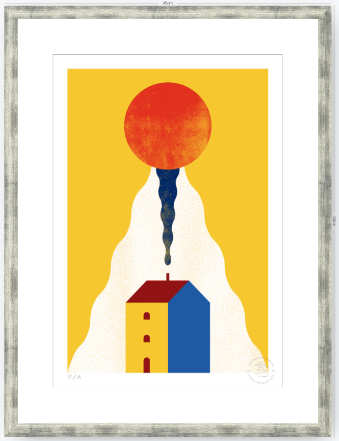 Tormenta Solar - 33 x 48 cm