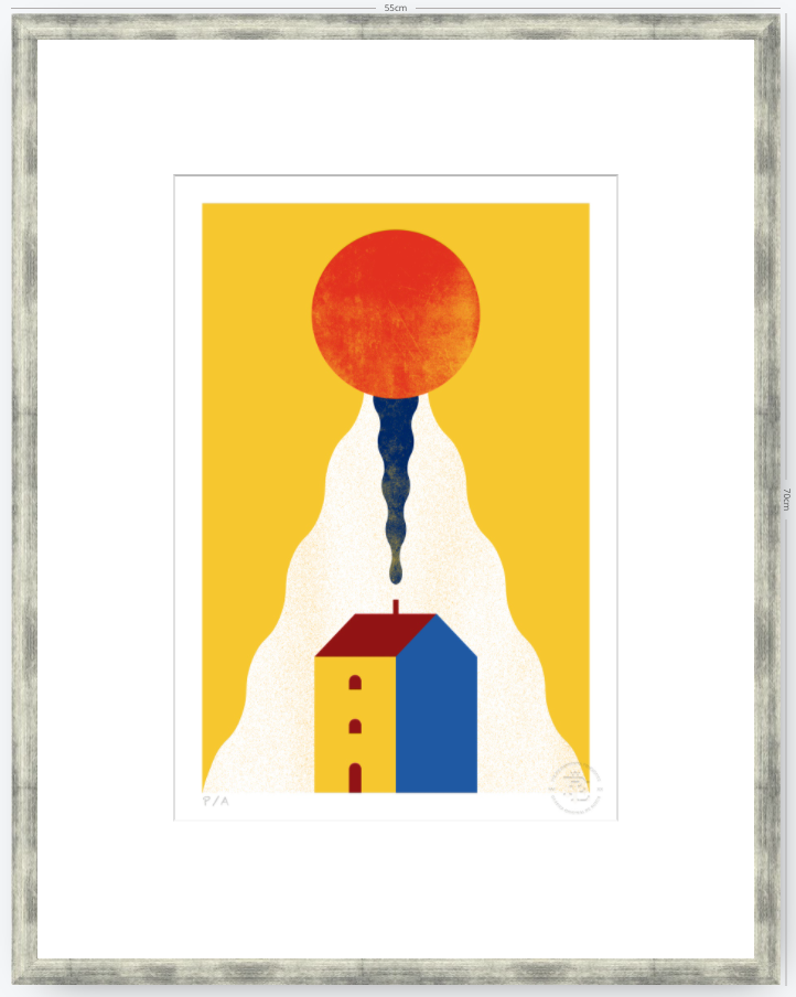 Tormenta Solar - 33 x 48 cm