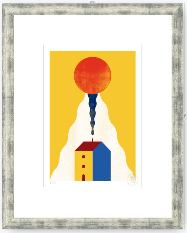 Tormenta Solar - 33 x 48 cm