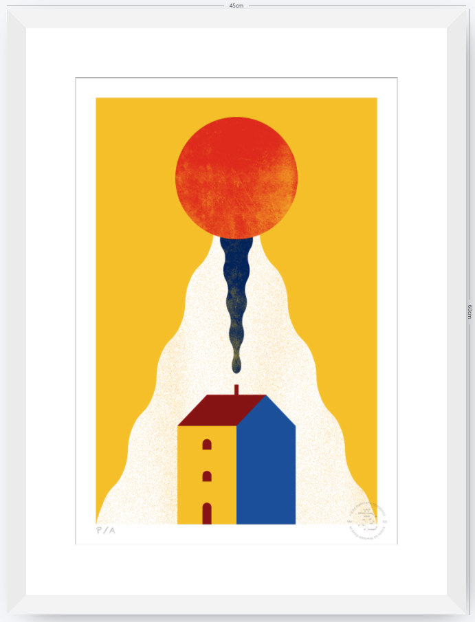 Tormenta Solar - 33 x 48 cm