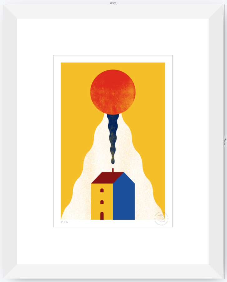 Tormenta Solar - 33 x 48 cm