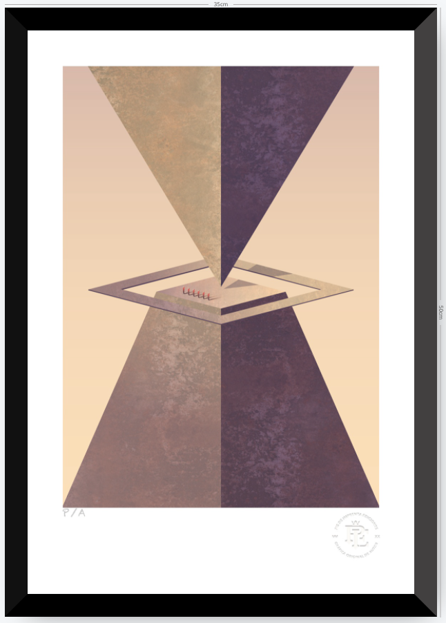 Alien Sunset - 33 x 48 cm