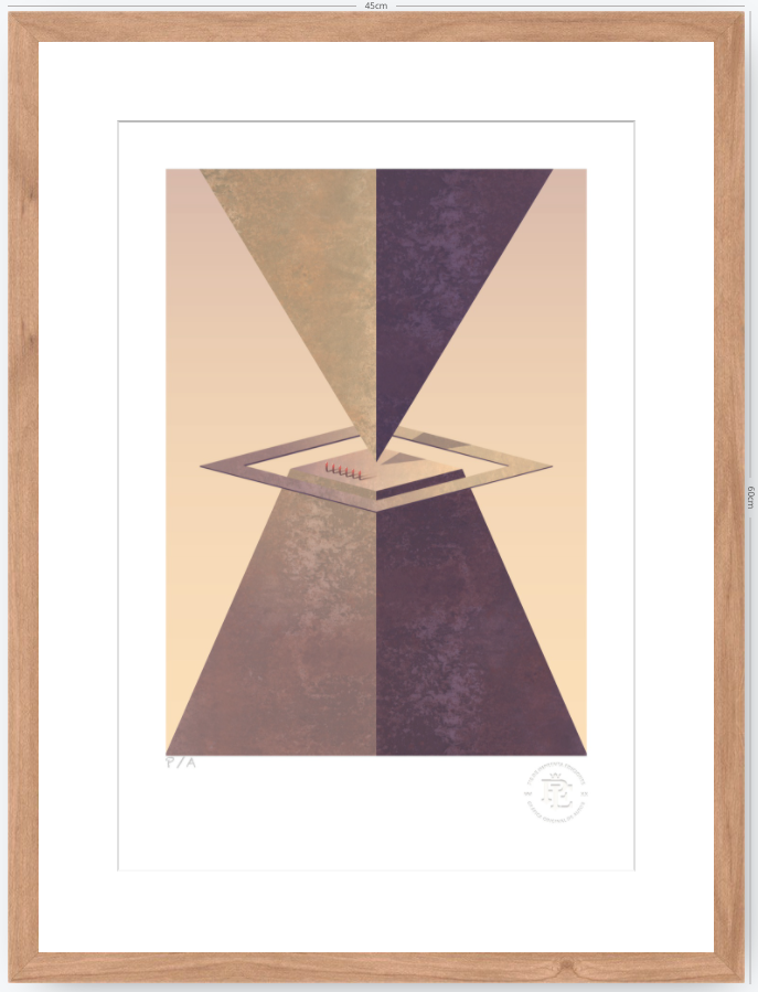 Alien Sunset - 33 x 48 cm