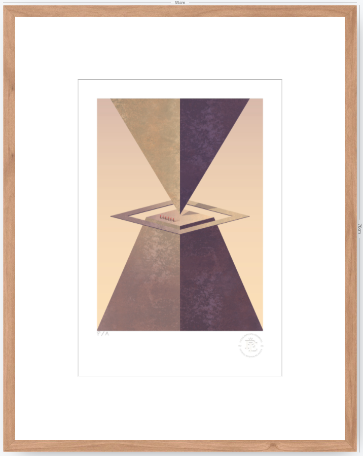 Alien Sunset - 33 x 48 cm