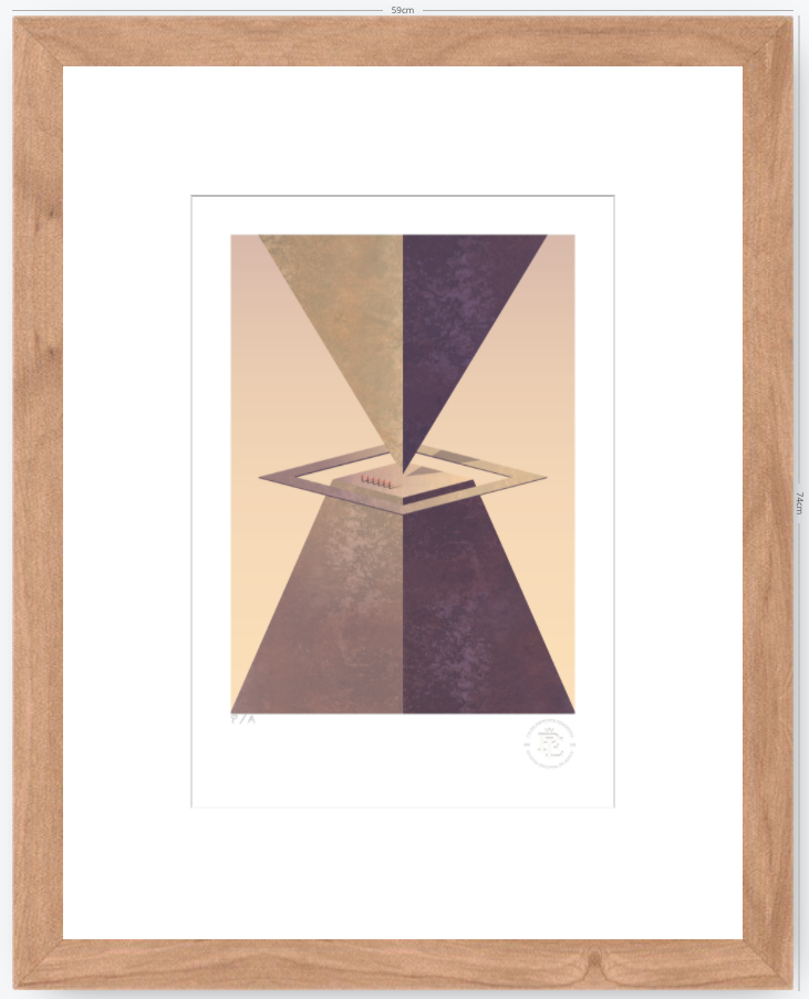 Alien Sunset - 33 x 48 cm